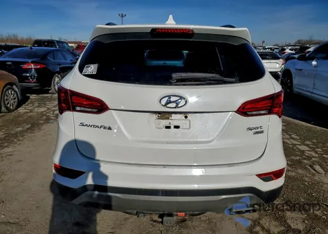 2018 Hyundai Santa Fe Sport из США, поврежденный, VIN 5XYZUDLB5JG509674